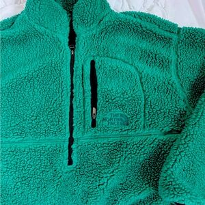The North Face Turquoise Fleece Jacket